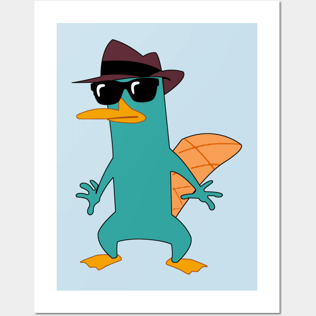 Cool Agent P Wall Art by LuisP96